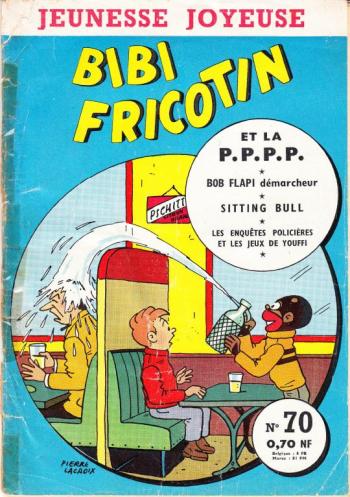 Couverture de l'album Bibi Fricotin (Jeunesse Joyeuse) - 70. Bibi Fricotin et la P.P.P.P.