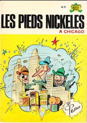 Couverture de l'album Les Pieds Nickelés (3e série - 1946-1988) - 31. Les Pieds Nickelés à Chicago