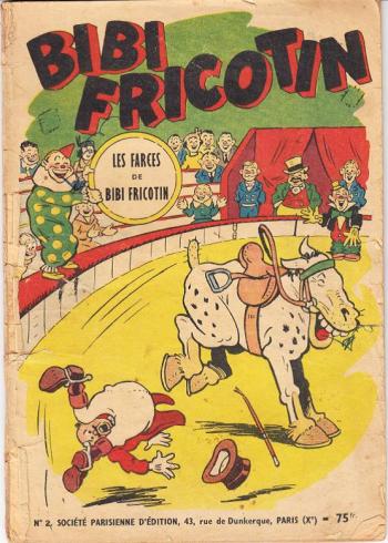 Couverture de l'album Bibi Fricotin - 2. Les Farces de Bibi Fricotin