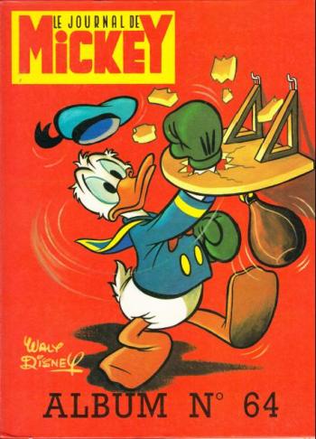Couverture de l'album Le Journal de Mickey (Recueil) - 64. Album N°64