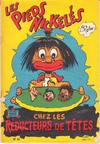 Couverture de l'album Les Pieds Nickelés (3e série - 1946-1988) - 42. chez les réducteurs de têtes