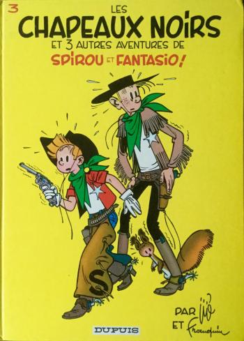 Couverture de l'album Spirou et Fantasio - 3. Les chapeaux noirs