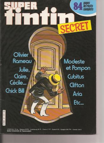 Couverture de l'album Super Tintin - 37. Secret