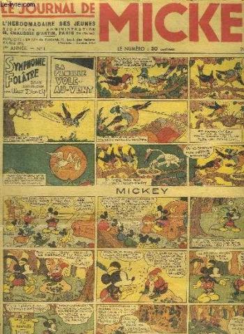 Couverture de l'album Le Journal de Mickey (Recueil) - 1. Symphonie folâtre