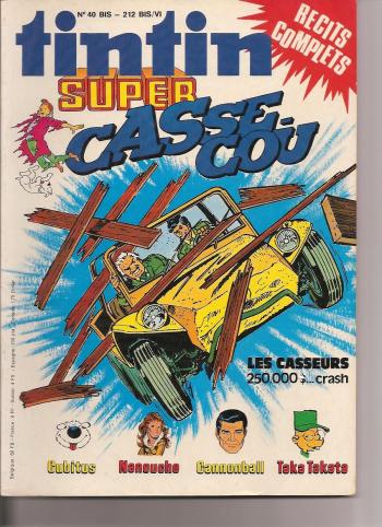 Couverture de l'album Super Tintin - 6. Casse-Cou