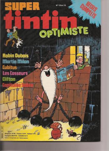 Couverture de l'album Super Tintin - 16. Optimiste