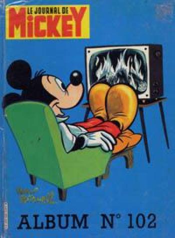 Couverture de l'album Le Journal de Mickey (Recueil) - 102. Album N°102