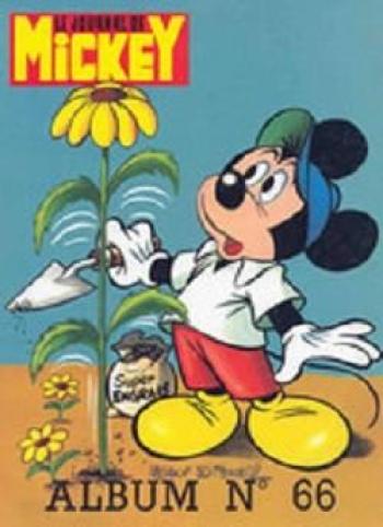 Couverture de l'album Le Journal de Mickey (Recueil) - 66. Album N°66