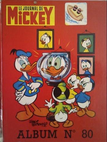 Couverture de l'album Le Journal de Mickey (Recueil) - 80. Album N°80