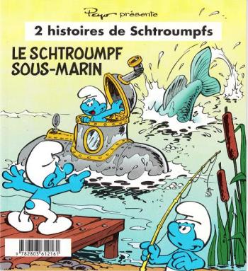 Couverture de l'album 3 histoires de Schtroumpfs - HS. Le Schtroumpf sous-marin