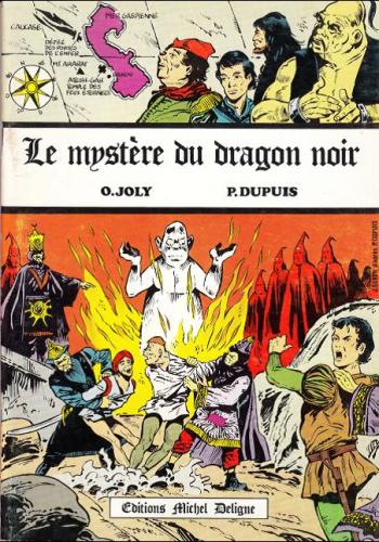 Couverture de l'album Marco Polo (Michel Deligne) - 2. Le mystère du dragon noir