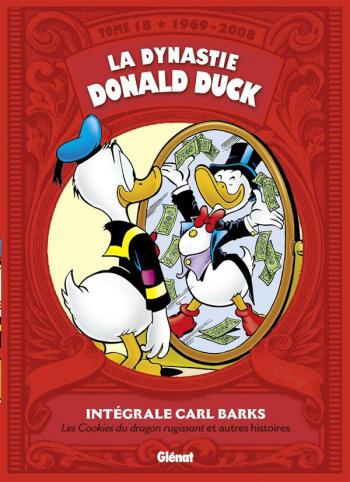 Couverture de l'album La Dynastie Donald Duck - Intégrale Carl Barks - 18. 1969-2008 - Les Cookies du dragon rugissant et autres histoires