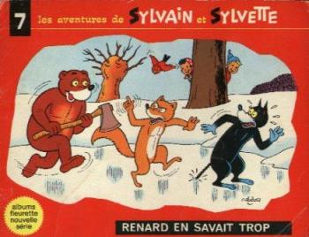 Couverture de l'album Sylvain et Sylvette (Albums Fleurette - Nouvelle série) - 7. Renard en savait trop