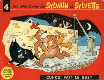 Couverture de l'album Sylvain et Sylvette (Albums Fleurette - Nouvelle série) - 4. Cui-cui fait le guet