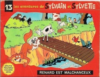 Couverture de l'album Sylvain et Sylvette (Albums Fleurette - Nouvelle série) - 13. Renard est malchanceux