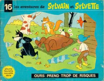 Couverture de l'album Sylvain et Sylvette (Albums Fleurette - Nouvelle série) - 16. Ours prend trop de risques