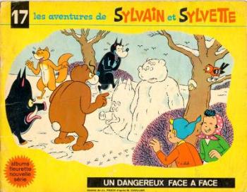 Couverture de l'album Sylvain et Sylvette (Albums Fleurette - Nouvelle série) - 17. Un dangereux face à face