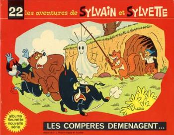Couverture de l'album Sylvain et Sylvette (Albums Fleurette - Nouvelle série) - 22. Les compères déménagent