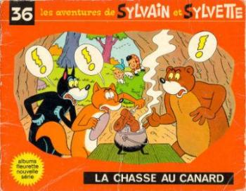 Couverture de l'album Sylvain et Sylvette (Albums Fleurette - Nouvelle série) - 36. La Chasse au canard