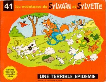 Couverture de l'album Sylvain et Sylvette (Albums Fleurette - Nouvelle série) - 41. Une terrible épidémie
