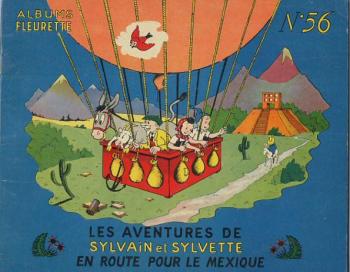 Couverture de l'album Sylvain et Sylvette (Albums Fleurette) - 56. En route pour le Mexique