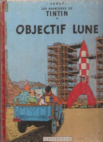 Couverture de l'album Les Aventures de Tintin - 16. Objectif Lune