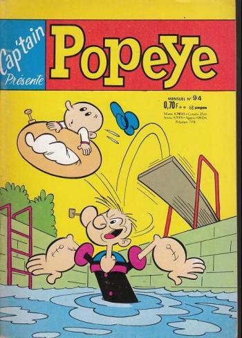 Couverture de l'album Popeye (Cap'tain présente) - 94. Que d'os ! Que d'os !