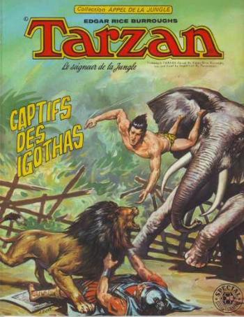 Couverture de l'album Tarzan (Appel de la jungle) - 8. Captifs des Igothas