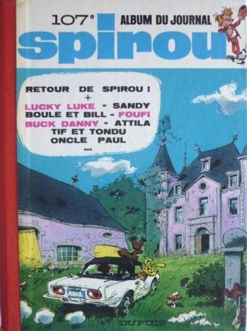 Couverture de l'album Recueil du journal de Spirou - 107. Tome 107