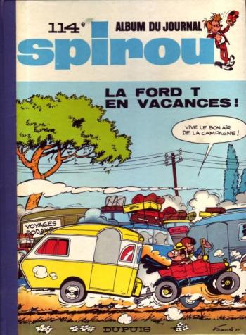 Couverture de l'album Recueil du journal de Spirou - 114. Tome 114