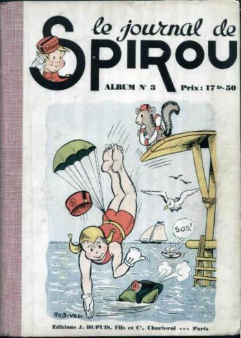 Couverture de l'album Recueil du journal de Spirou - 3. Tome 3