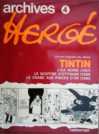 Couverture de l'album Archives Hergé - 4. Volume 4