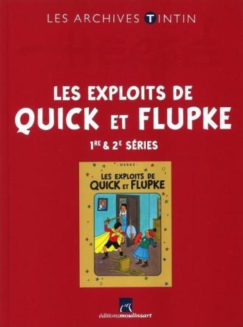Couverture de l'album Les Archives Tintin - 30. Les Exploits de Quick et Flupke - 1re & 2e séries
