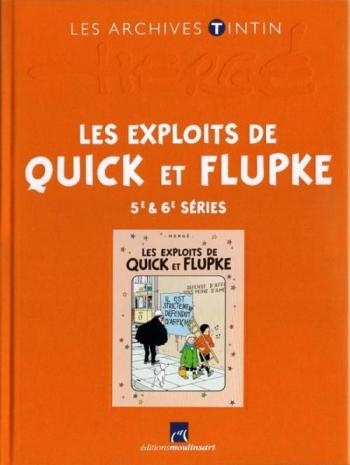 Couverture de l'album Les Archives Tintin - 32. Les Exploits de Quick et Flupke - 5e & 6e Séries
