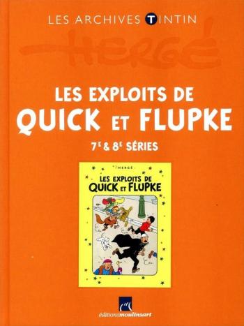 Couverture de l'album Les Archives Tintin - 33. Les Exploits de Quick et Flupke - 7e & 8e Séries