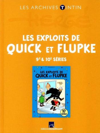 Couverture de l'album Les Archives Tintin - 34. Les Exploits de Quick et Flupke - 9e & 10e Séries
