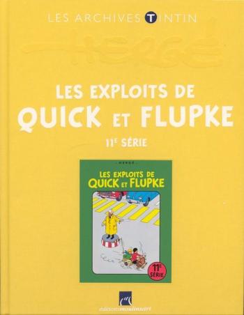 Couverture de l'album Les Archives Tintin - 35. Les Exploits de Quick et Flupke - 11e Série