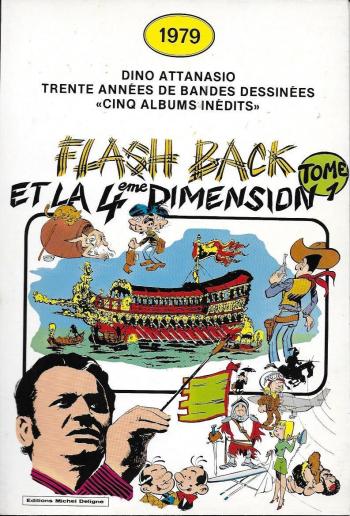 Couverture de l'album Dino Attanasio - Trente années de bandes dessinées - 1. Flash back et la 4ème dimension
