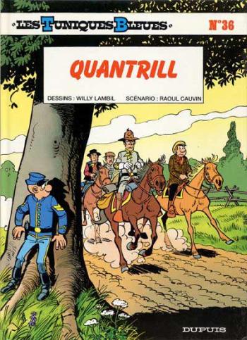 Couverture de l'album Les Tuniques bleues - 36. Quantrill