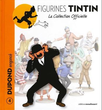 Couverture de l'album Figurines Tintin - La Collection officielle - 4. Dupond engoncé
