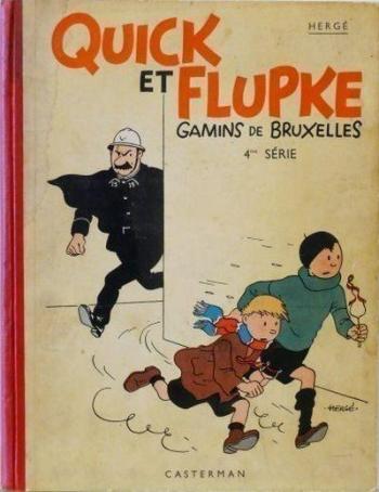 Couverture de l'album Quick et Flupke - Gamins de Bruxelles - 4. Gamins de Bruxelles - 4e série