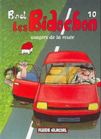 Couverture de l'album Les Bidochon - 10. Les Bidochon usagers de la route