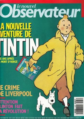 Couverture de l'album Tintin (Divers et HS) - HS. La Nouvelle Aventure de Tintin
