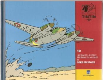 Couverture de l'album En avion Tintin - 10. L'Avion de la force aérienne du Khemed de Coke en stock