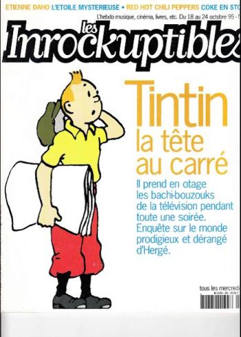 Couverture de l'album Tintin (Divers et HS) - HS. Tintin, la tête au carré
