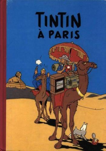 Couverture de l'album Tintin (Pastiches, parodies et pirates) - HS. Tintin à Paris