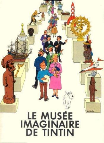 Couverture de l'album Tintin (Divers et HS) - HS. Le Musée imaginaire de Tintin