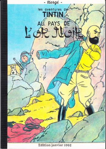 Couverture de l'album Tintin (Pastiches, parodies et pirates) - HS. Tintin au pays de l'or noir