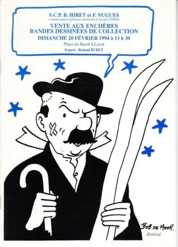 Couverture de l'album Tintin (Divers et HS) - HS. Vente aux enchères bandes dessinées de collection
