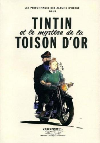 Couverture de l'album Tintin (Pastiches, parodies et pirates) - HS. Tintin et le mystère de la toison d'or